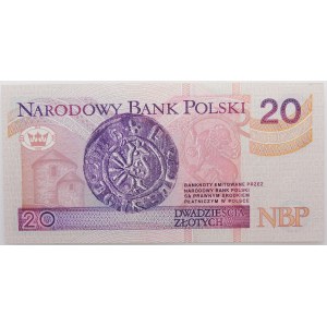 20 złotych 1994 - ser. YB