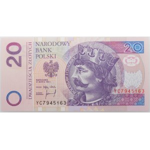 20 złotych 1994 - ser. YC