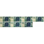 Lot 7 x 50 złotych 2012-2017 - ser. AE, AG, AK, AL, AW, BC, BJ