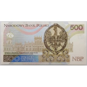 500 złotych 2016 - ser. AD - ciekawy numer