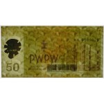 Test banknote 50 Building PWPW 2011 - ser. AA - low number