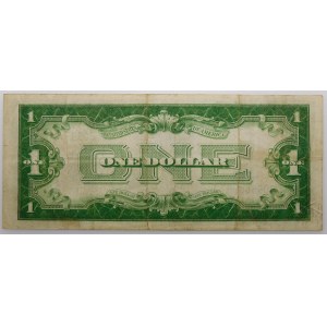 USA - 1 dolar 1934 - blue seal - podpisy: Julian-Morgenthau