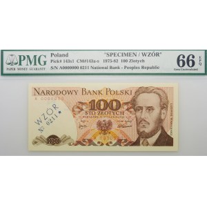 100 gold 1975 - ser. A - MODEL - No 0211 *.