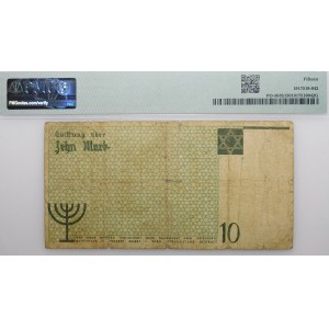 10 marks 1940 Ghetto - watermark - highest variety number* - Lodz Ghetto