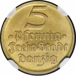 5 fenig Flounder 1932