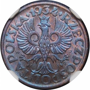 1 penny 1934