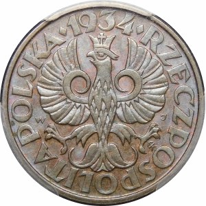 2 pennies 1934