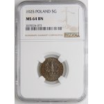 5 pennies 1925