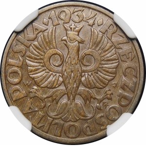 5 pennies 1934