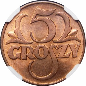 5 haléřů 1938