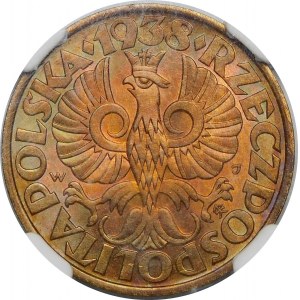 5 pennies 1938
