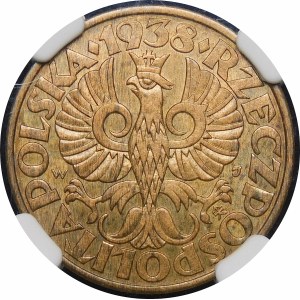 5 pennies 1938