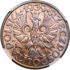 5 pennies 1939