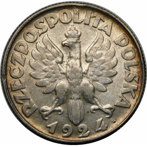 2 złote Żniwiarka H 1924 Birmingham