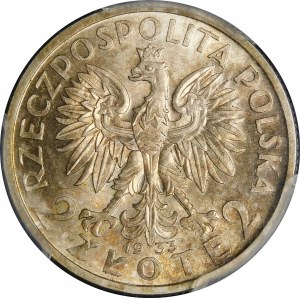 2 Gold Female Head 1933