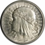 2 zlaté Dámská hlava 1933