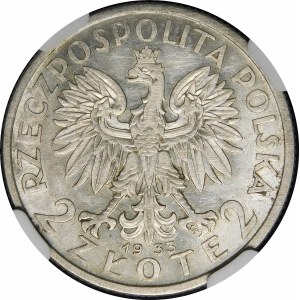 2 Gold Female Head 1933