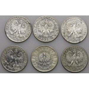 Zestaw 6 x 2 złote IIRP