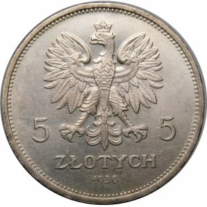 5 Gold Banner 1930