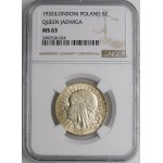 5 Gold Female Head 1932 BZM