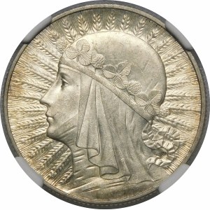 5 złotych Głowa Kobiety 1932 BZM