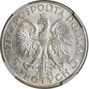 5 Goldkopf einer Frau 1933