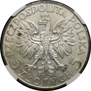 5 Zlatá hlava ženy 1934