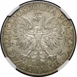 5 Goldkopf einer Frau 1934