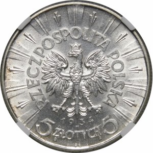 5 złotych Piłsudski 1934