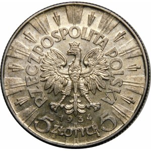 5 gold Pilsudski 1934