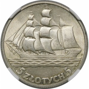 5 Gold-Segelschiff 1936