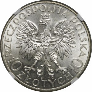 10 Gold Female Head 1932 ZZM