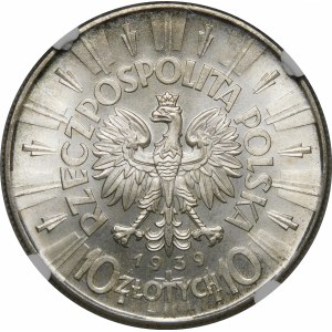 10 gold Pilsudski 1939