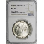 10 gold Pilsudski 1939