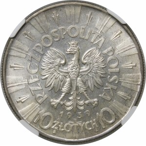 10 zlatých Pilsudski 1939