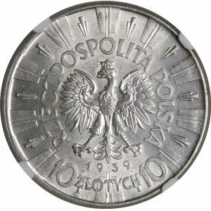 10 złotych Piłsudski 1939