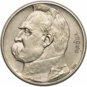 PRÓBA 5 złotych Piłsudski 1934 - SREBRO