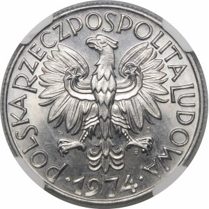 5 złotych Rybak 1974