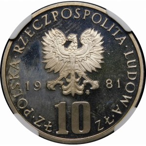 10 gold Boleslaw Prus 1981