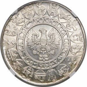 100 złotych Mieszko i Dąbrówka 1966