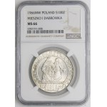 100 złotych Mieszko i Dąbrówka 1966