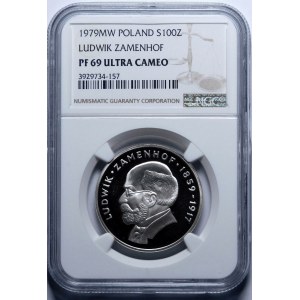 100 złotych Ludwik Zamenhof 1979