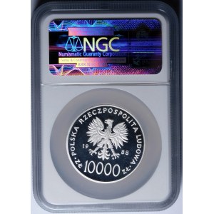 10000 złotych Jan Paweł II 1988
