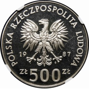 SAMPLE Nickel 500 gold 1987 Casimir III the Great