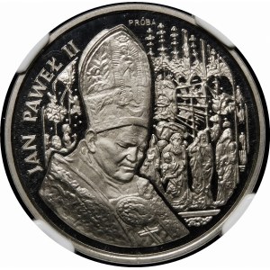 PRÓBA NIKIEL 100000 złotych 1991, Jan Paweł II