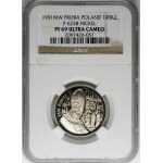 PRÓBA NIKIEL 100000 złotych 1991, Jan Paweł II