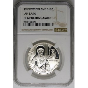 10 złotych 1999 Jan Łaski