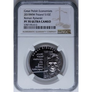 10 złotych 2019 Roman Rybarski