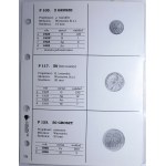 ZESTAW - Kopie monet próbnych IIRP - komplet 18 sztuk