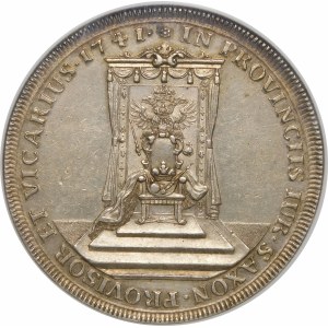 August III Sas, farársky talár 1741, Drážďany